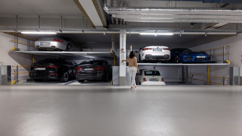 Parklift 450 | Double Level Pit Park