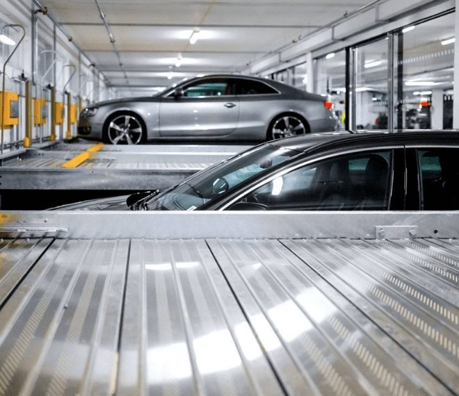 medium-sized car stacker, puzzle stacker, parking system, semi-automatic independant car stackers.